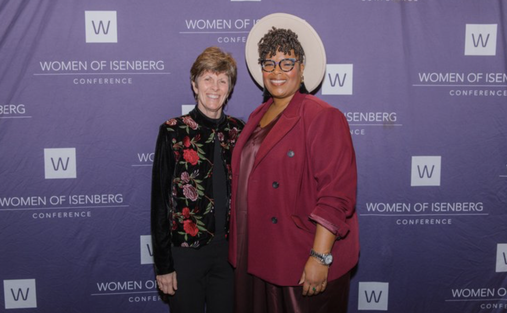 Dean Anne Massey and alumna Kendra Porter