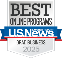 USNWR Best Online Graduate Business Program 2025